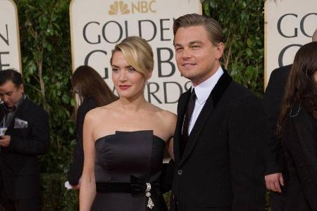 Kate Winslet und Leonardo DiCaprio gemeinsam auf dem roten Teppich. Kate Winslet und Leonardo DiCaprio gemeinsam auf dem roten Teppich.