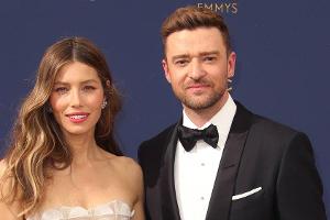 Jessica Biel und Justin Timberlake: Seltenes Familienfoto zu viert