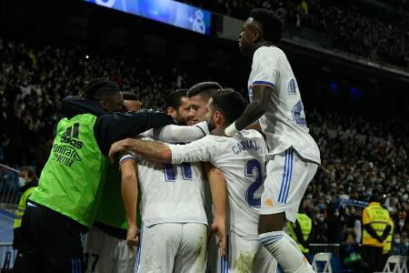 Real gewinnt Madrid-Derby - Barca patzt erneut Real gewinnt Madrid-Derby - Barca patzt erneut