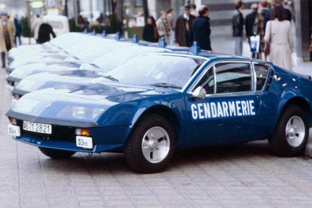 Alpine A310 Gendarmerie Polizei Frankreich