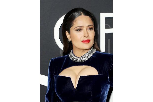 Salma Hayeks (55) Haarpracht kommt von Natur aus ebenfalls mit grauen Strähnchen daher. Auf Social Media postete die Schausp...