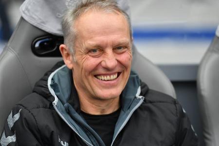 Platz 2: Steffen Baumgart (1. FC Köln) 15,8 %, Platz 3: Julian Nagelsmann (FC Bayern) 13,7 %