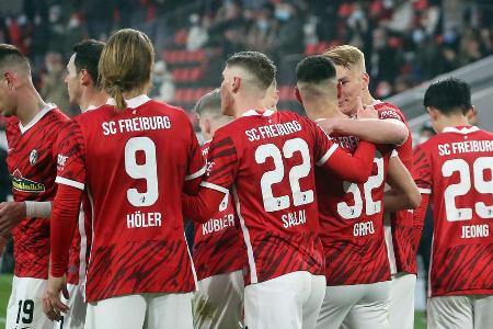 Platz 2: VfL Bochum 18,8 %, Platz 3: Mainz 05 13,2 %