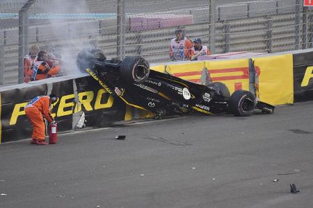 Die 10 Formel-1-Fahrer mit den meisten Ausfällen in Runde 1