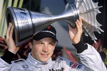 Die 20 letzten Debütsieger in der Formel 1