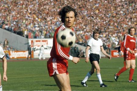 Platz 6: Franz Beckenbauer - 396 Bundesliga-Spiele