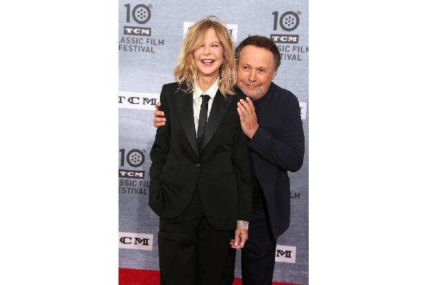 …während ihr Filmpartner Billy Crystal scheinbar unbeeindruckt zuschaute. Das Zitat 