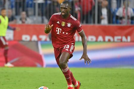 Stand erstmals für den FC Bayern in der Champions League auf dem Rasen. Wirkte am Ball gerade zu Beginn nicht komplett satte...