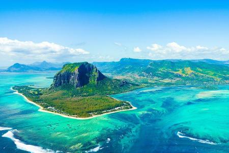 Gerade so aufs Treppchen hat es Mauritius geschafft. Der Inselstaat im Indischen Ozean ist bekannt für seine Strände, Lagune...