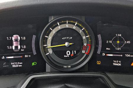 Porsche 911 GT3 (992), Interieur