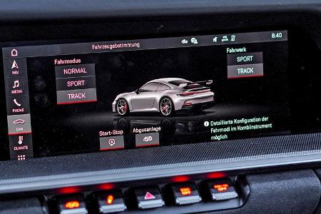 Porsche 911 GT3 (992), Interieur