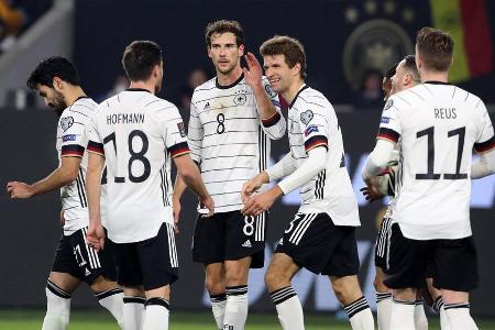 Das Länderspieljahr 2021 ist Geschichte, 16 Partien absolvierte die deutsche Nationalmannschaft wettbewerbsübergreifend. Die... Das Länderspieljahr 2021 ist Geschichte, 16 Partien absolvierte die deutsche Nationalmannschaft wettbewerbsübergreifend. Die...