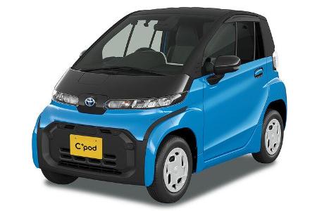 12/2020, Toyota C+Pod Elektro Kleinwagen