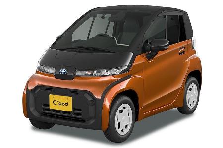 12/2020, Toyota C+Pod Elektro Kleinwagen