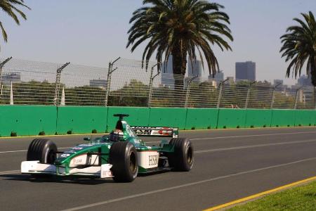 Platz 11: Eddie Irvine (Jaguar-Cosworth)