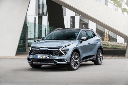Der emissionsfreie Kia EV6 macht auch von hinten eine tolle Figur. Der emissionsfreie Kia EV6 macht auch von hinten eine tolle Figur.