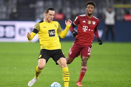 Erhielt aufgrund der Verletzungsprobleme von Raphael Guerreiro einige Bewährungschancen auf der linken Abwehrseite, konnte d...