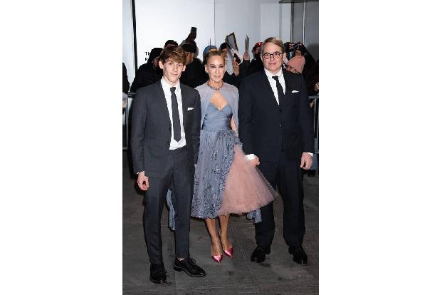 Hauptdarstellerin Sarah Jessica Parker hatte nicht nur ihren Mann Matthew Broderick, sondern auch ihren Sohn James Wilkie Br...