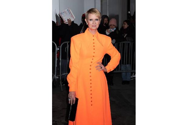 Cynthia Nixon ist nicht nur in ihrer Rolle als spröde Miranda zu sehen, sondern hat auch Regie geführt. In der Serie heirate...