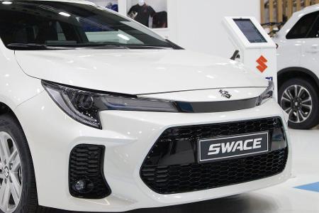 Es bleibt japanisch: Bronze in der Kategorie der unteren Mittelklasse geht an den Suzuki Swace 1.8 Hybrid Comfort+ CVT. Für ...