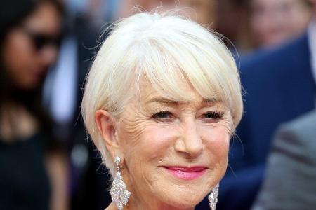 Auch ihr gelang spielerisch der Übergang von hellblondem zu weißem Haar: Oscarpreisträgerin Helen Mirren.