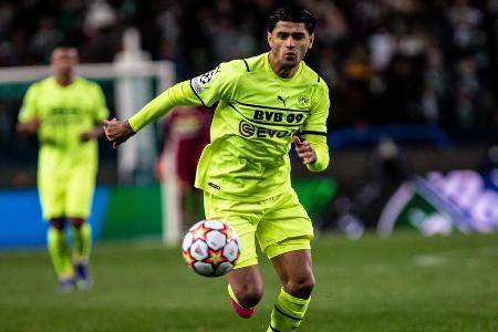 Gegen Besiktas zwei Mal ganz stark, gegen Sporting zwei Mal nur kurz auf dem Rasen und dazwischen verletzt: Mahmoud Dahoud h...