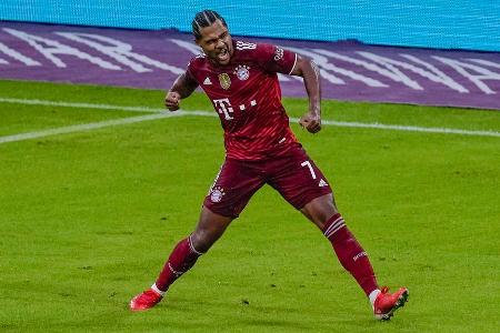 Platz 6: Serge Gnabry (FC Bayern) - 15 Tore
