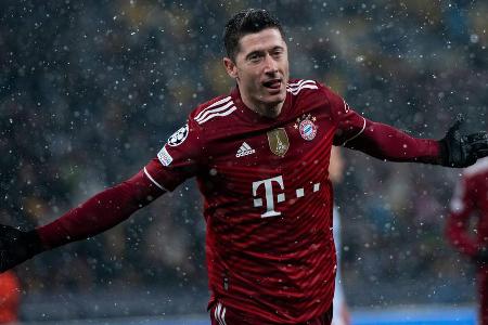 Platz 1: Robert Lewandowski (FC Bayern) - 43 Tore