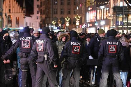 Proteste in München
