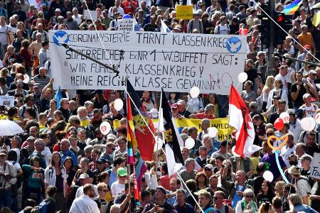 Corona-Proteste Berlin 29. 8.
