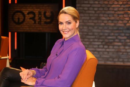 Judith Rakers in der 3 nach 9 ARD Talkshow am 3.12.2021 in ...