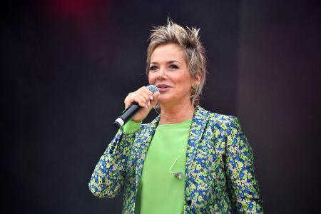 Inka Bause beim SchlagerHammer Marathon 2021 im Erlebnispark Paaren 2021
