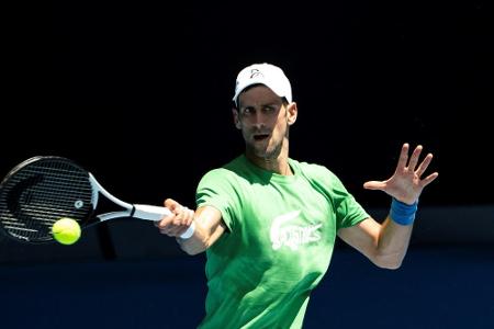 Weiter keine Entscheidung über Djokovic - Auslosung verschoben, neue Zuschauerbegrenzung