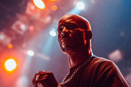 DMX während eines Auftritts in Russland. DMX während eines Auftritts in Russland.