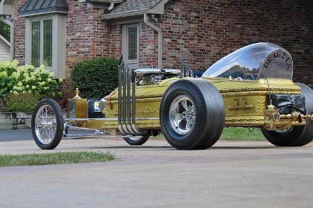 Dragula Munsters Coffin Dragster Sarg Auto