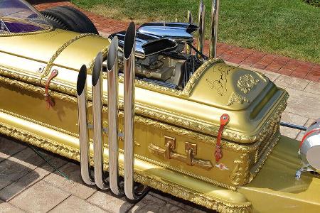 Dragula Munsters Coffin Dragster Sarg Auto