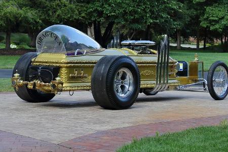 Dragula Munsters Coffin Dragster Sarg Auto
