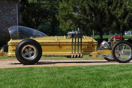 Dragula Munsters Coffin Dragster Sarg Auto