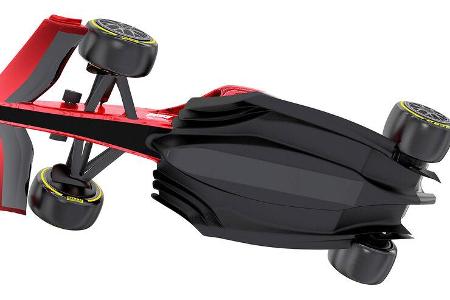 F1-Technik 2022 - Unterboden / Diffusor