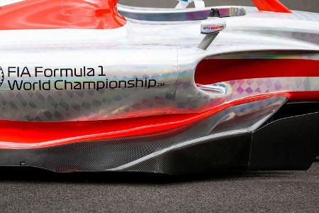 F1-Technik 2022 - Unterboden / Diffusor