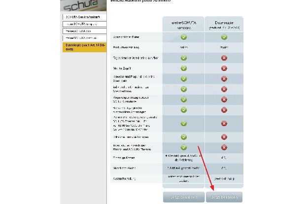 Die kostenlose Datenkopie reicht vollkommen aus. Ein teures Abo bei der Schufa ist nicht nötig.