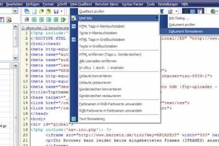 Ein Klassiker unter den nativen HTML-Editoren ist Phase 5. Die Software bietet einen großen Funktionsumfang bei ansprechende...