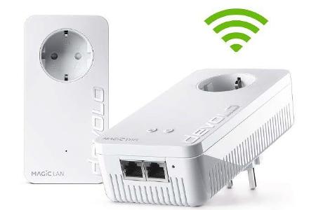 Devolo bietet mit Magic 2 WiFi next das momentan leistungsfähigste Powerline- Adapter-Kit inklusive integriertem Access Poin...
