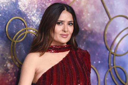 Salma Hayek bei der Premiere des Kinofilms Eternals im BFI ... Salma Hayek bei der Premiere des Kinofilms Eternals im BFI ...