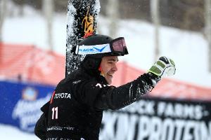 Snowboard: Baumeister mit zweitem Saisonsieg, Hochreiter Dritte