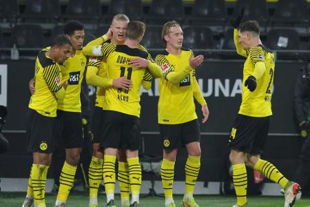 Dank Haaland und Meunier: BVB setzt Bayern unter Druck Dank Haaland und Meunier: BVB setzt Bayern unter Druck