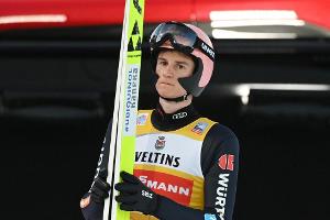 DSV-Adler nach Geiger-Sturz zur Halbzeit Sechster - Österreich führt