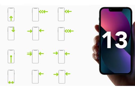 iPhone 13: Alle Gesten im Überblick
