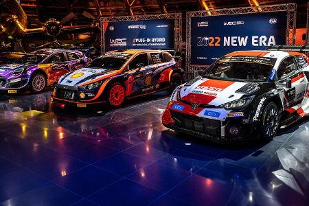Rallye-WM 2022 - Vorstellung Rally1-Autos