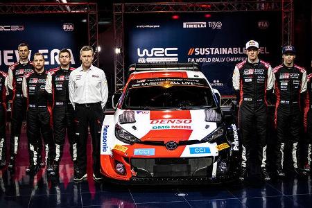 Rallye-WM 2022 - Vorstellung Rally1-Autos - Toyota GR Yaris